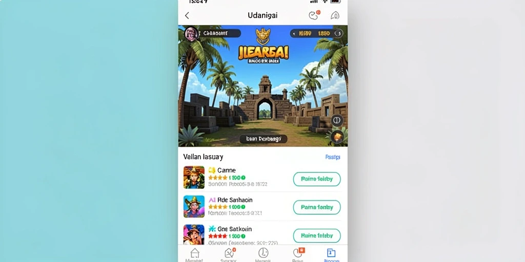 Tampilan menarik dari permainan slot.