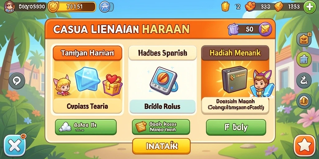 Tampilan antarmuka yang menarik dan mudah digunakan.