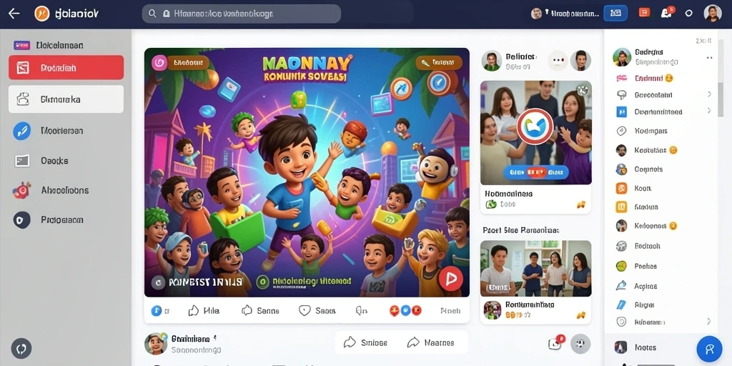 Tampilan awal yang menarik dan intuitif.