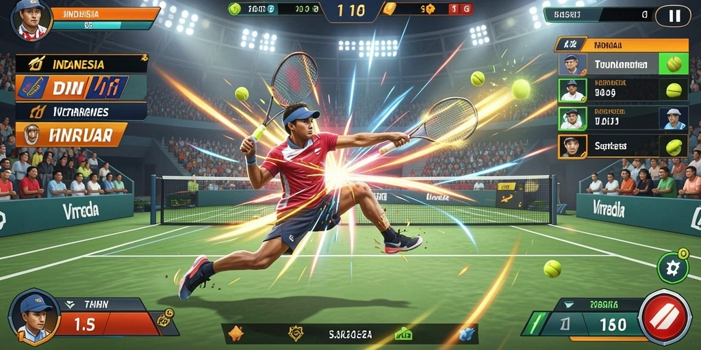 Tampilan grafis yang memukau dalam gameplay.