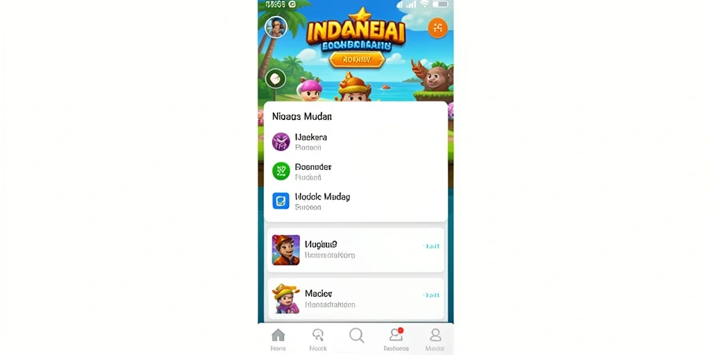 Tampilan grafik yang menawan dan cerah.