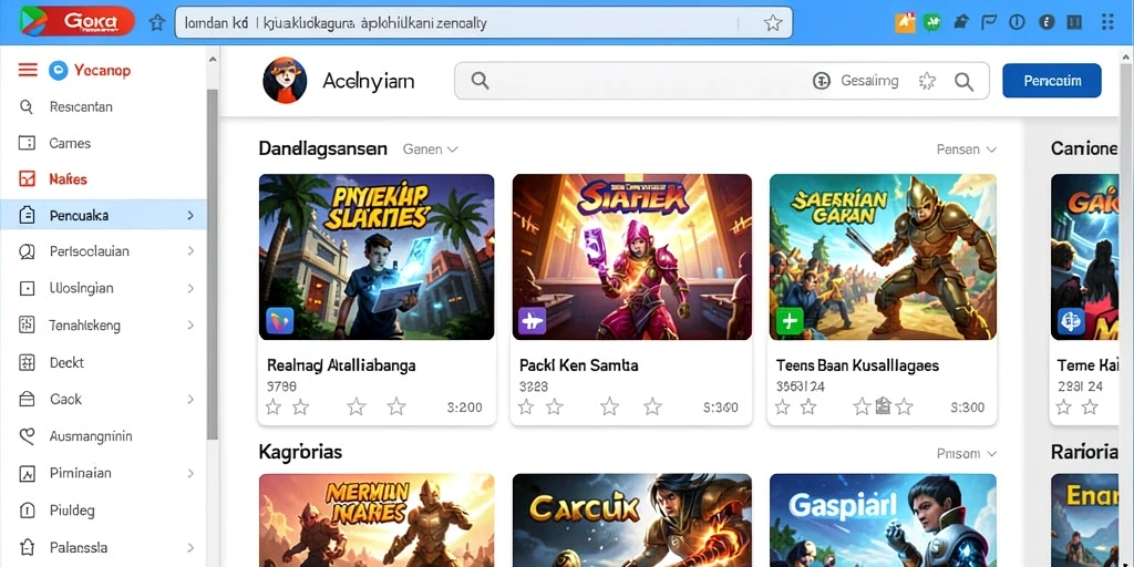 Tampilan antarmuka yang bersih dan intuitif.